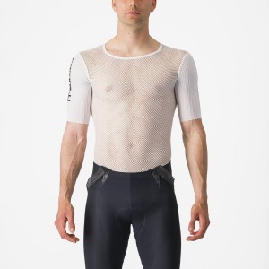 Men Castelli BOLERO SS Base Layer White | MCB-138674