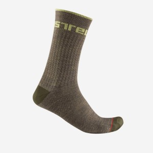 Men Castelli DISTANZA 20 Socks Grey | DHN-416980