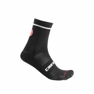 Men Castelli ENTRATA 13 Socks Black | HNT-721980