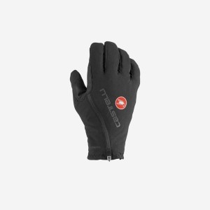 Men Castelli ESPRESSO GT Gloves Black | QAT-364089