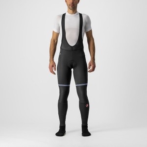 Men Castelli POLARE 3 Bib Tights Black | IYW-486092