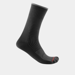 Men Castelli PREMIO 18 Socks Black | HMO-279508