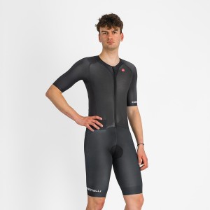 Men Castelli SANREMO BTW Speedsuits Black | LGZ-326081