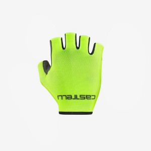 Men Castelli SUPERLEGGERA SUMMER. Gloves Light Green | YMK-857046