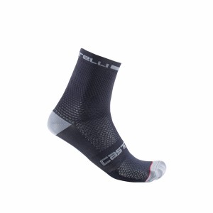 Men Castelli SUPERLEGGERA T 12 Socks Blue | VHK-347259