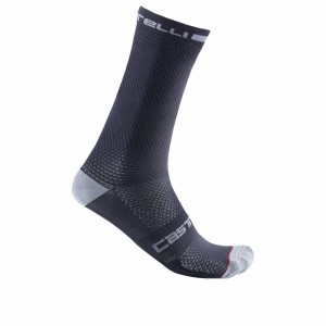 Men Castelli SUPERLEGGERA T 18 Socks Blue | AZU-813495