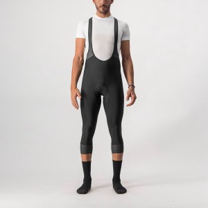 Men Castelli TUTTO NANO BIB KNICKER Leggings Black | QZY-362875