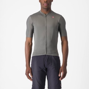 Men Castelli UNLIMITED ENTRATA 2 Jersey Grey | YFG-916870