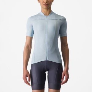 Women Castelli ANIMA 4 Jersey Blue | GXW-819236