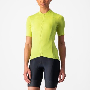 Women Castelli ANIMA 4 Jersey Light Green | CVY-362791