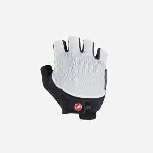 Women Castelli ENDURANCE W Gloves White / Black | KZB-169508