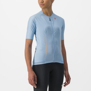 Women Castelli ENDURANCE W Jersey Blue | QKC-851609