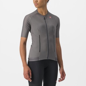 Women Castelli ENDURANCE W Jersey Grey | YTA-674518