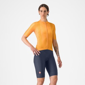 Women Castelli ESPRESSO W DT Bib Shorts Blue | WDG-501847