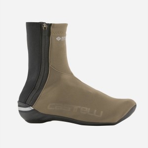 Women Castelli ESPRESSO W Shoecovers Grey | ODE-754683