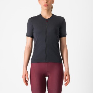 Women Castelli LIBERA Jersey Black | JRU-082451