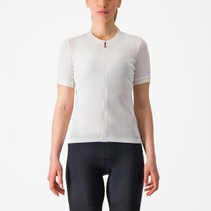 Women Castelli LIBERA Jersey White | BYJ-621958