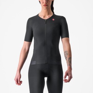 Women Castelli PREMIO W Jersey Black | TLI-246519