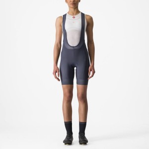 Women Castelli PRIMA Bib Shorts Blue | YIW-830796