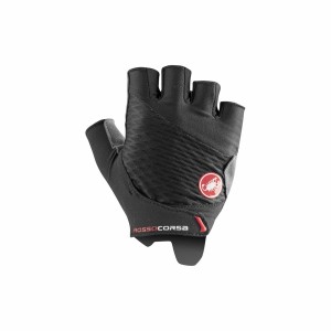 Women Castelli ROSSO CORSA 2 W Gloves Black | NKU-605932