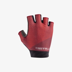 Women Castelli ROUBAIX GEL 2 Gloves Red | VAH-071543