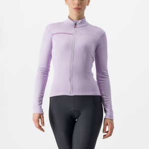 Women Castelli SINERGIA 2 FZ Jersey Purple / Purple | SEG-462109