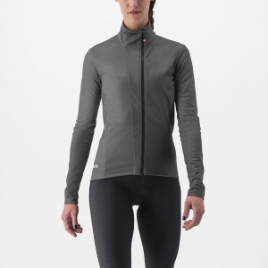 Women Castelli TRANSITION 2 W Jackets Grey | AXF-237568