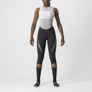 Women Castelli VELOCISSIMA 3 KNICKER Leggings Black / Silver | TWU-908426