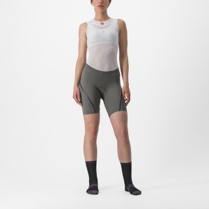 Women Castelli VELOCISSIMA 3 Shorts Grey / Dark Grey | ALT-621043