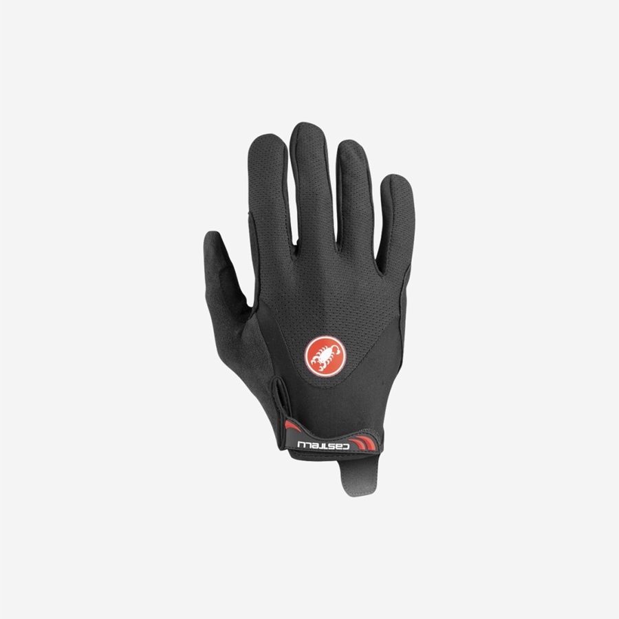 Men Castelli ARENBERG GEL LF Gloves Black | ILO-390586