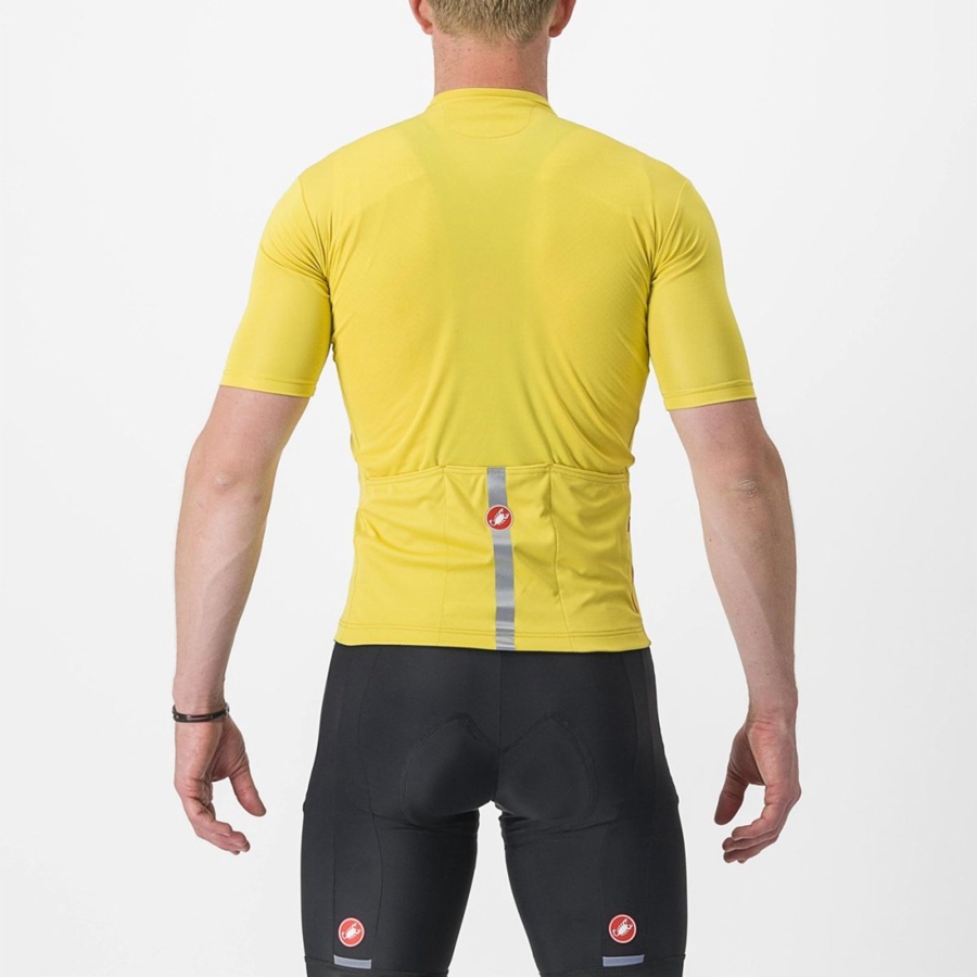 Men Castelli CLASSIFICA Jersey Yellow | RDO-847136