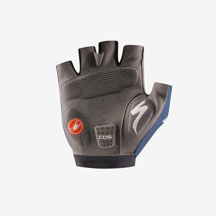 Men Castelli COMPETIZIONE 2 Gloves Blue | AEJ-534789