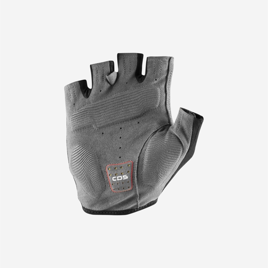 Men Castelli ENTRATA V Gloves Black | JHV-372614