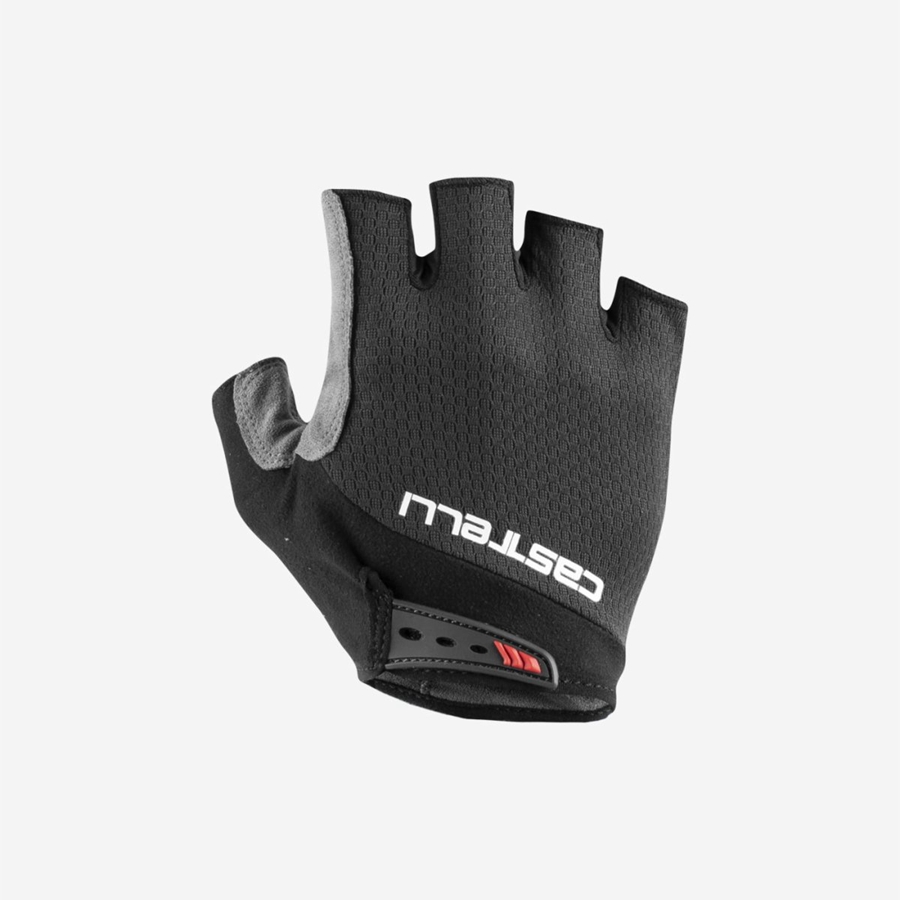 Men Castelli ENTRATA V Gloves Black | JHV-372614