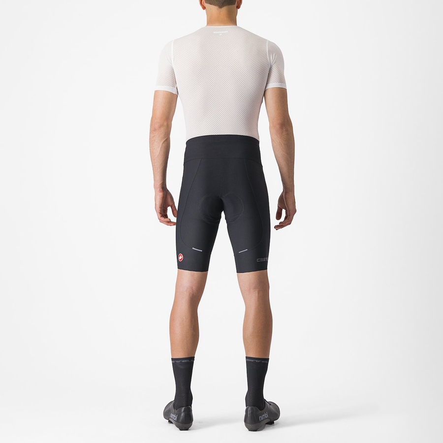 Men Castelli ESPRESSO Shorts Black | LSE-436801