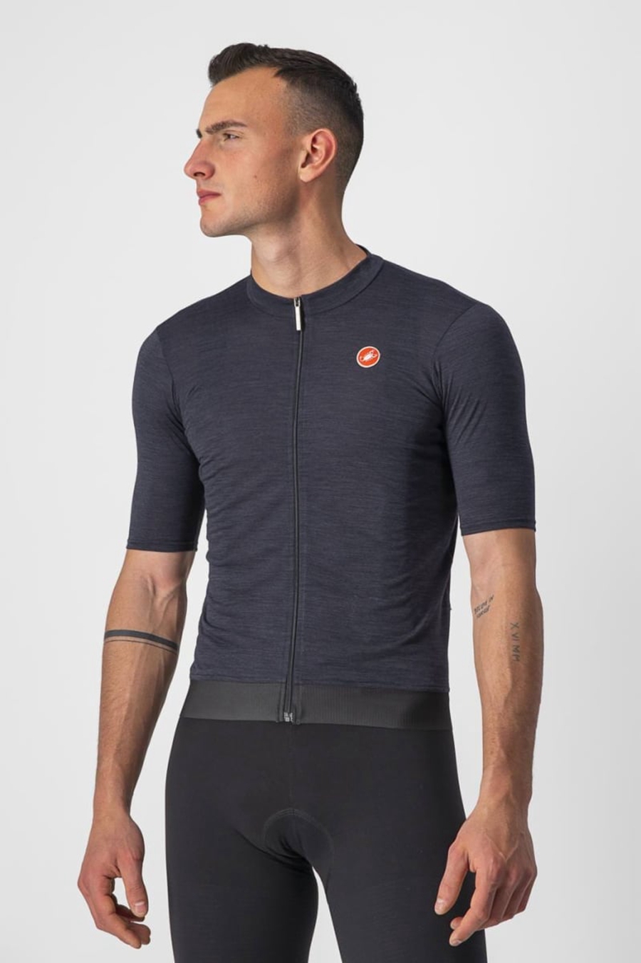 Men Castelli ESSENZA Jersey Black | OIN-034986