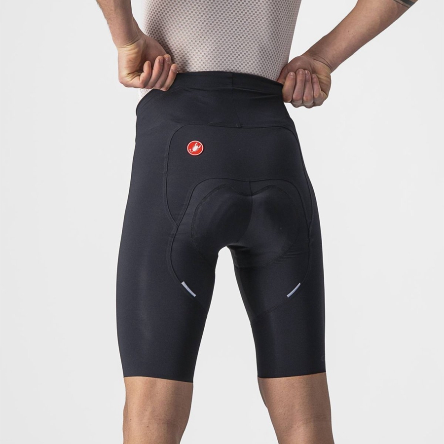 Men Castelli FREE AERO RC Shorts Black | RME-632197