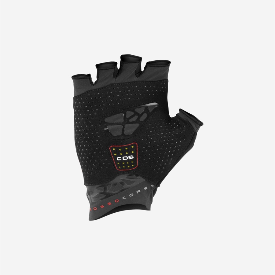 Men Castelli ICON RACE Gloves Black | RQZ-094381