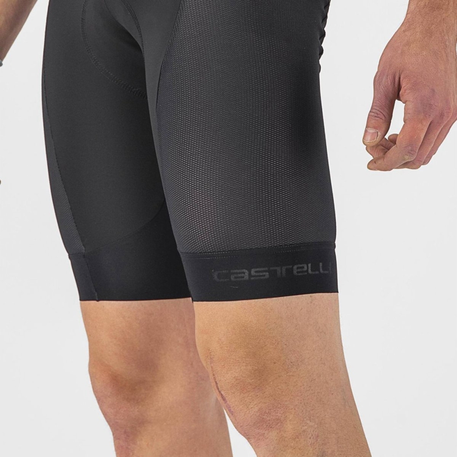 Men Castelli INSIDER Shorts Black | KND-756408