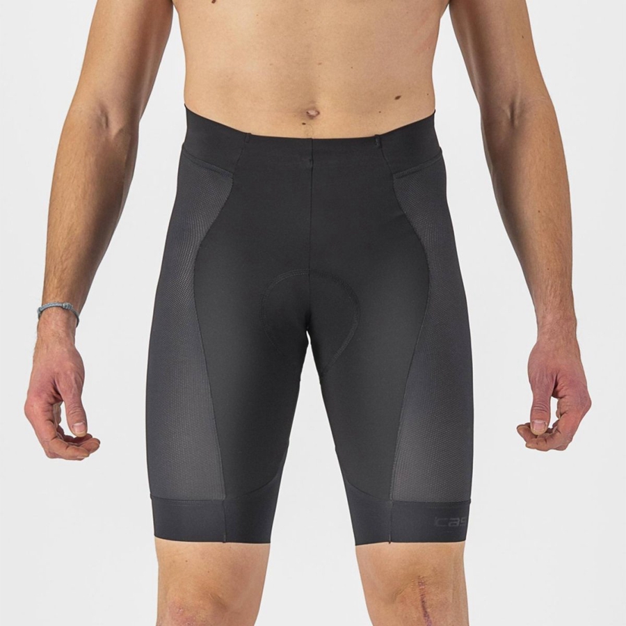 Men Castelli INSIDER Shorts Black | KND-756408