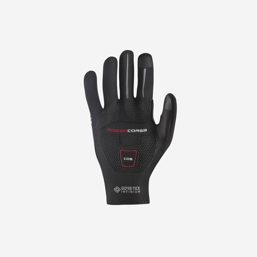 Men Castelli PERFETTO LIGHT Gloves Black | FSO-479306