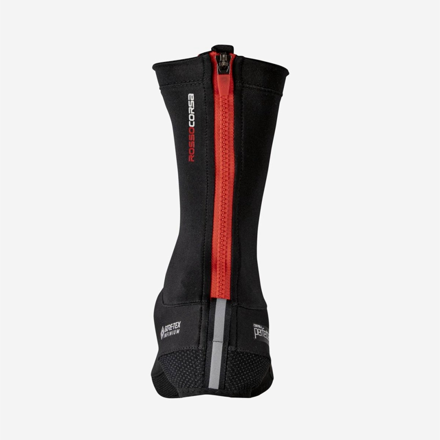 Men Castelli PERFETTO Shoecovers Black | AOW-257139