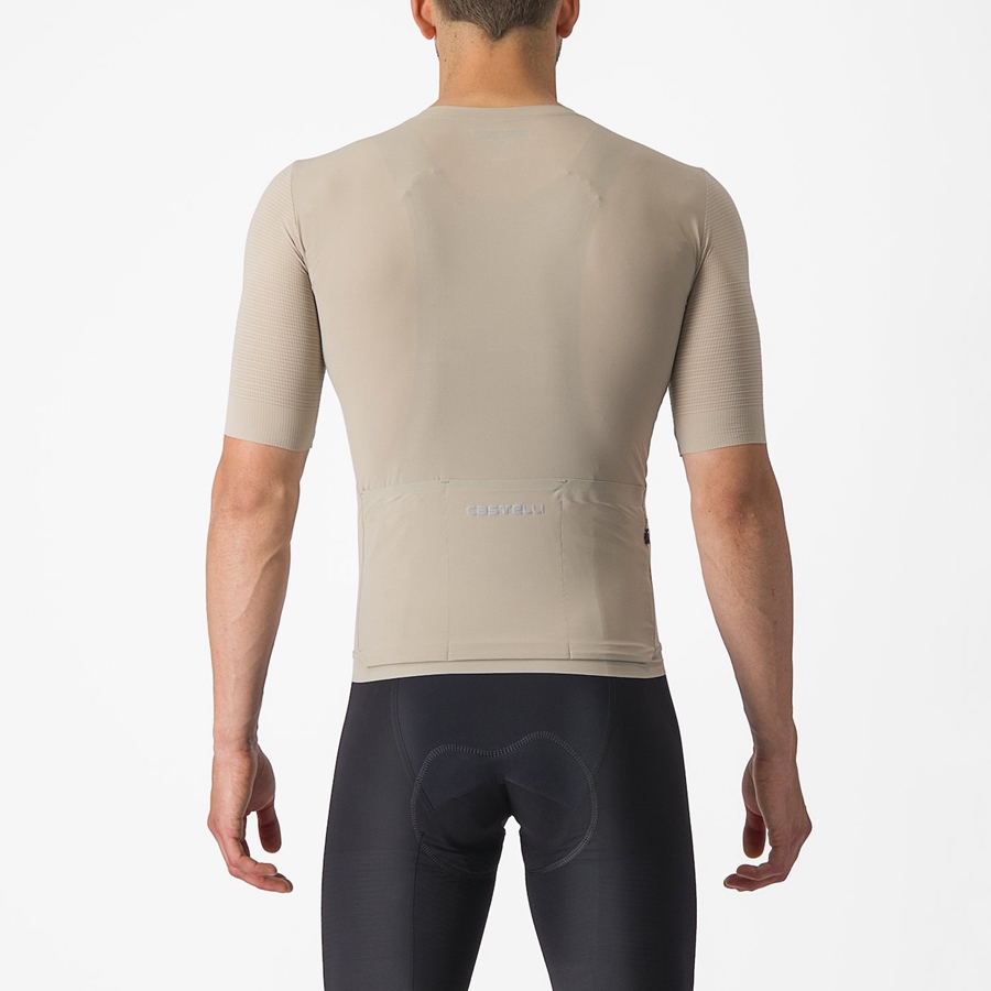 Men Castelli PREMIO Jersey Grey | GLA-138459