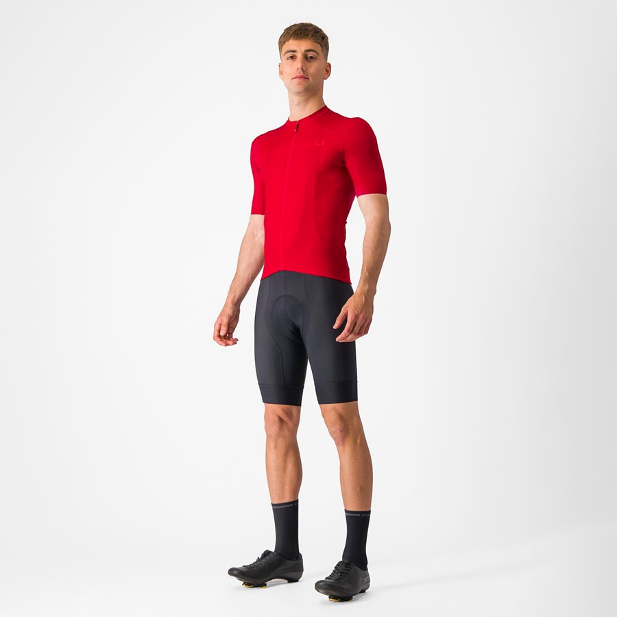 Men Castelli PROLOGO LITE Jersey Red | NOV-179465