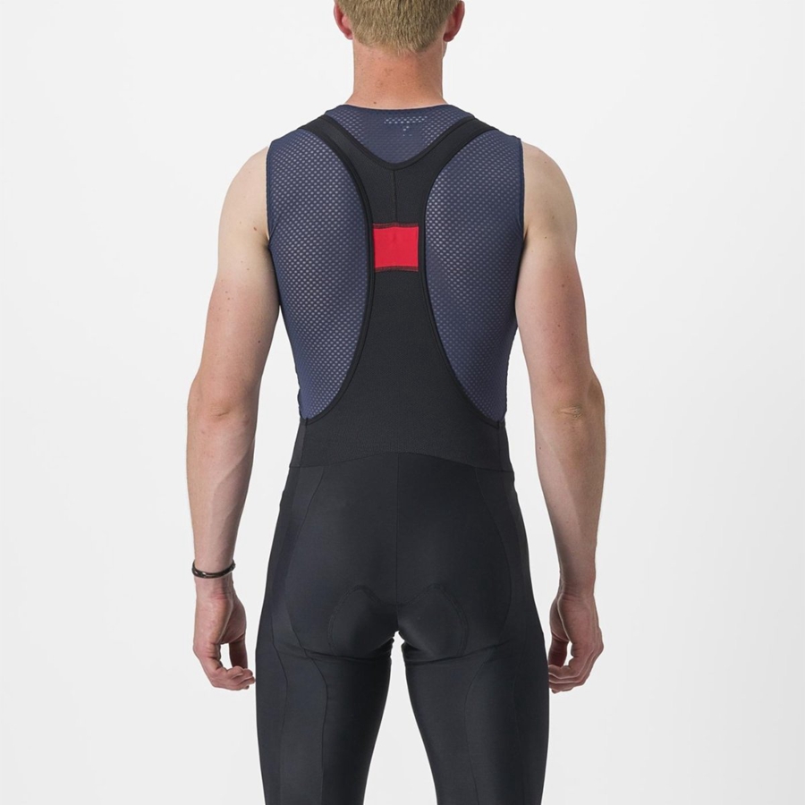 Men Castelli PRO MESH 2.0 SLEEVELESS Base Layer Blue | NEX-039186