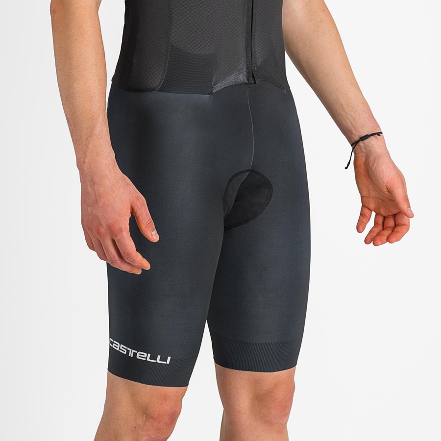 Men Castelli SANREMO BTW Speedsuits Black | LGZ-326081