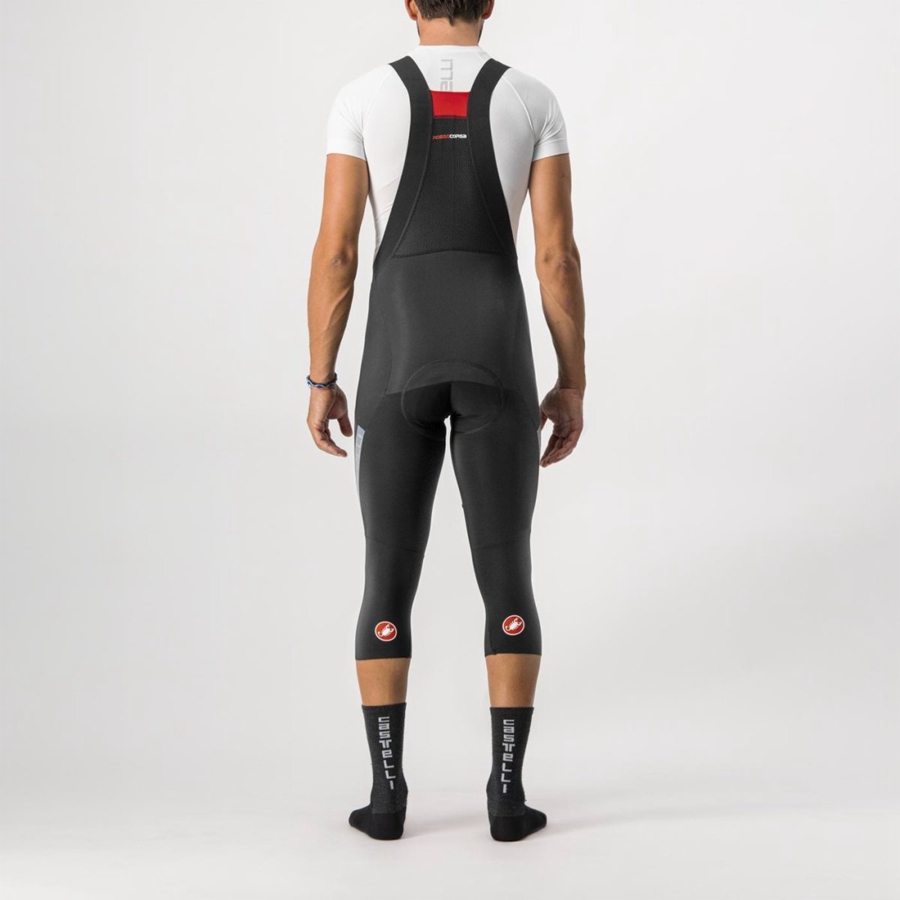 Men Castelli SORPASSO RoS BIB KNICKER Leggings Black | TWA-196853