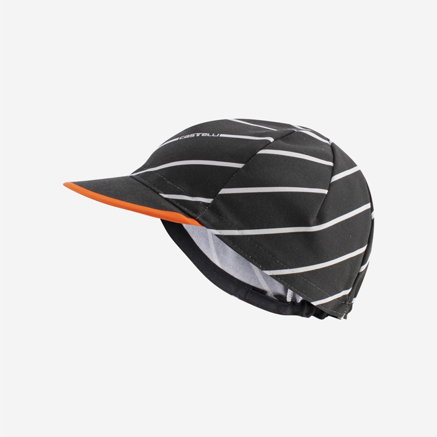 Men Castelli SPEED STRADA Cap Dark Grey | LYC-917308