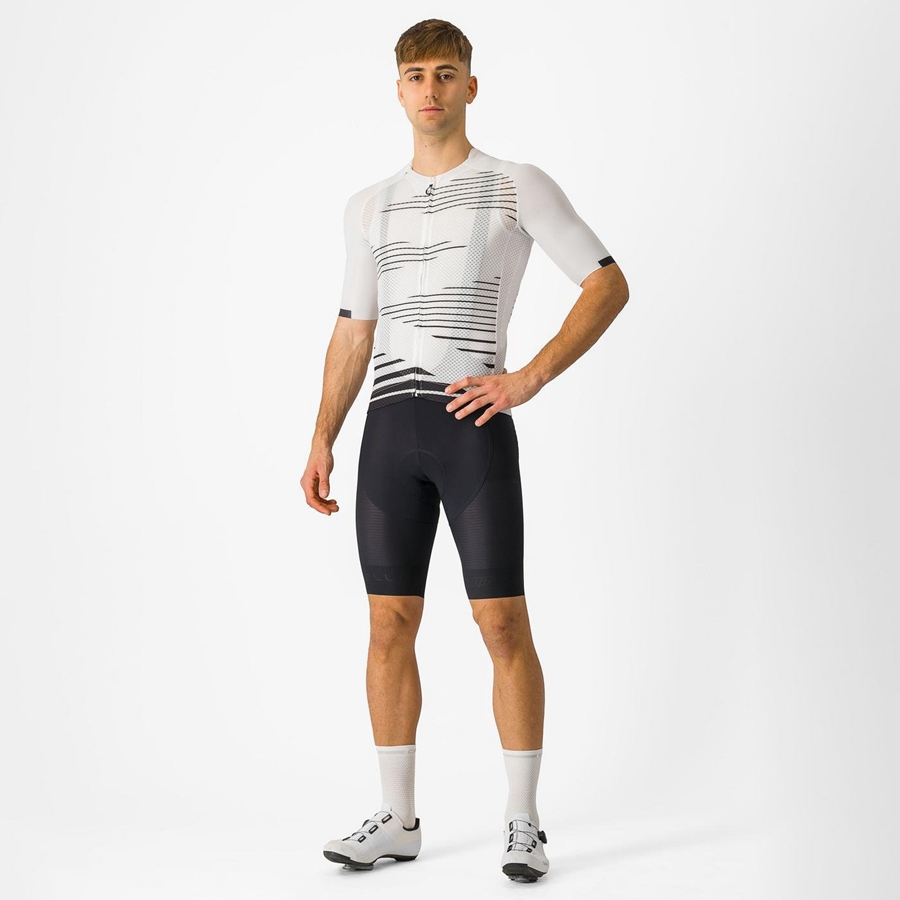 Men Castelli SUPERLEGGERA Bib Shorts Black | BVC-651872