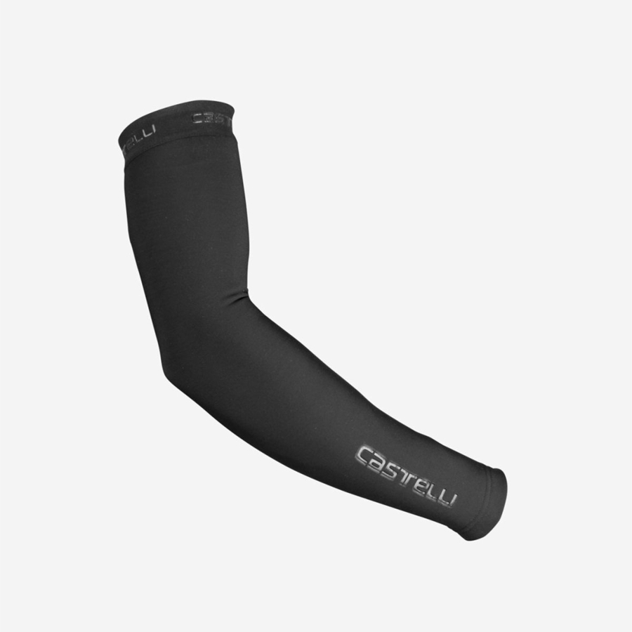 Men Castelli THERMOFLEX 2 Arm Warmer Black | XPW-307619